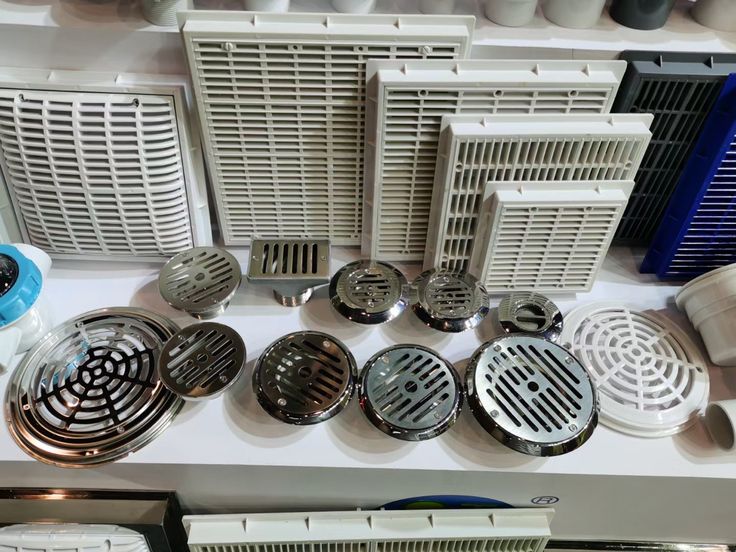 Main Drain Stainless Steel - Kolam Renang